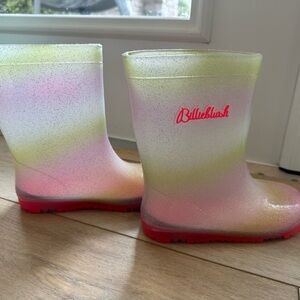 Beautiful girls rain boots. New never worn